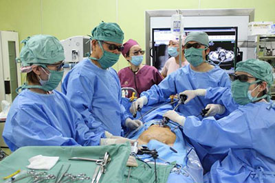 3D腹腔鏡下ヘルニア手術